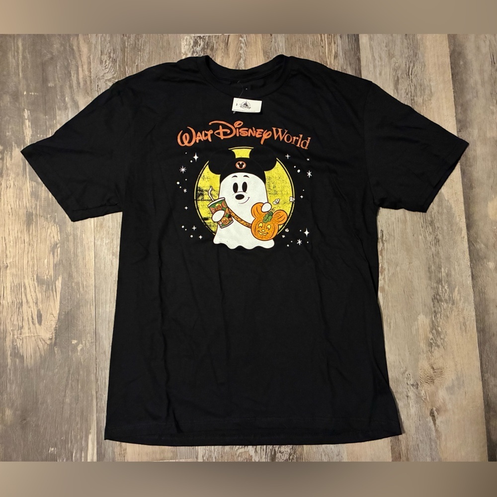 Disney Parks Walt Disney World Halloween Ghost T-shirt Large